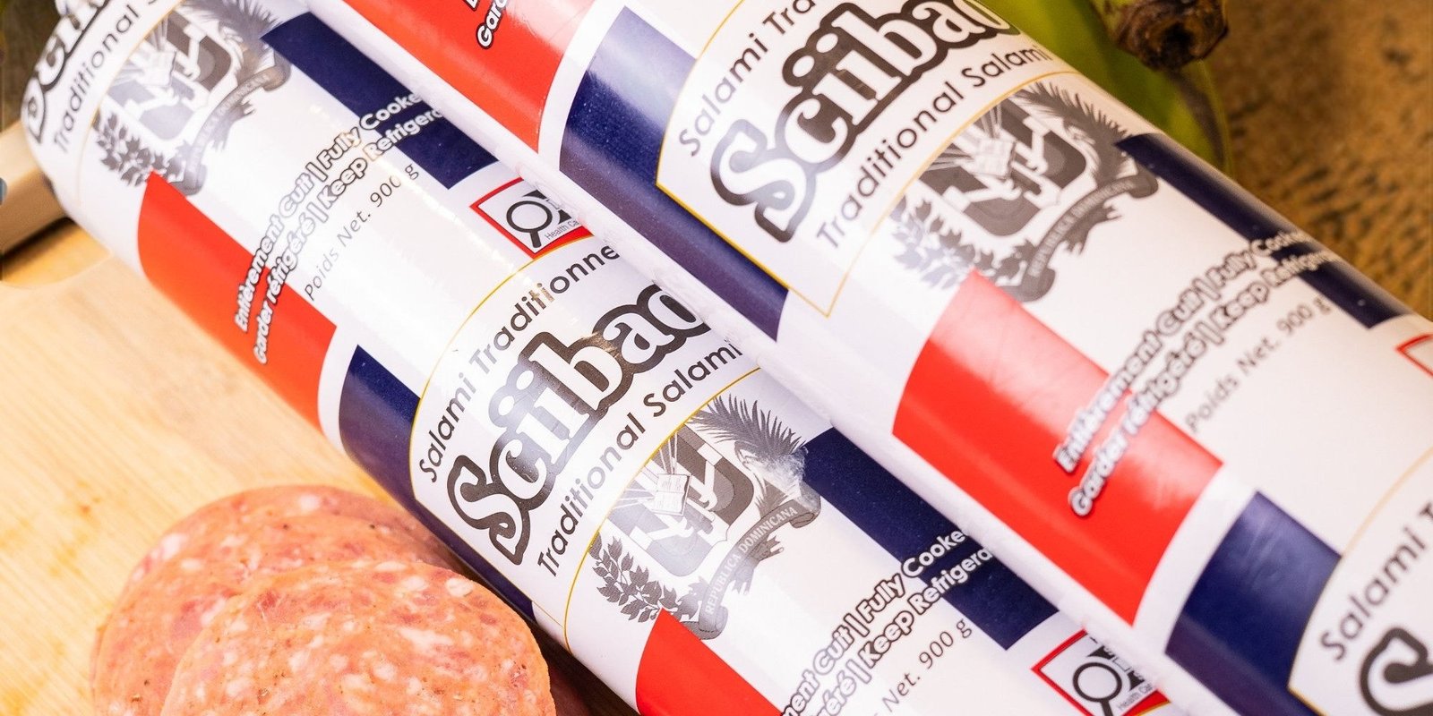 Salami Sciibao, salami tradicional dominicano de 900 g